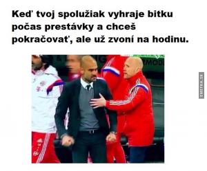 Bitky během přestávky