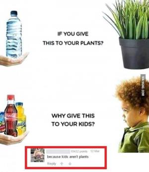Kids and plants:D