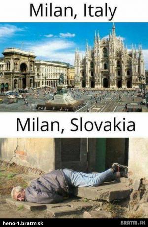 Milan Italy vs. Milan Slovakai