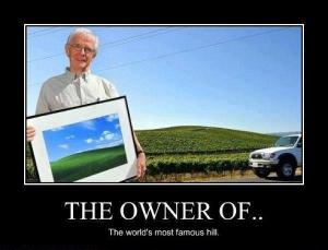 On vyfotil tapetu na Windows XP