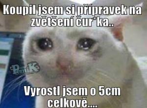 Přípravek na zvětšení