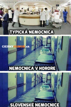 Typická slovenská nemocnice