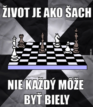 Život je jako šachy