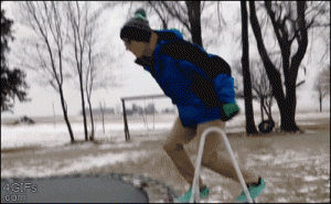 Zamrzlá trampolína 