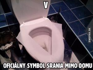 Na záchodě mimo domov