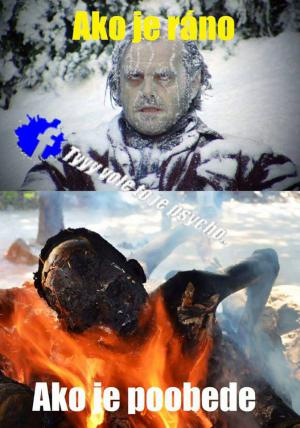 Ráno a poobědě