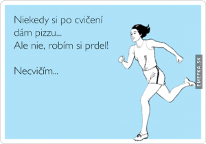Pizza po cvičení