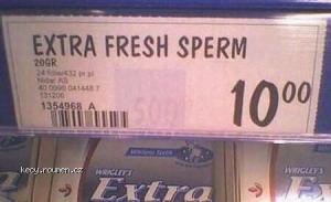 Fresh sperm