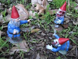 Gnome Shoots at Friends