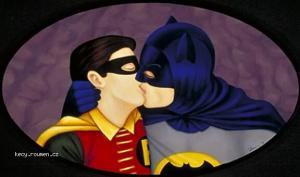 Batman and Robin Come Out The Closet