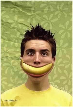 bananovej usmev