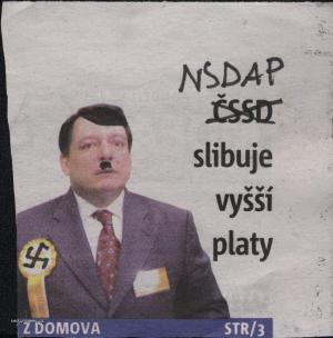 NSDAP slibuje