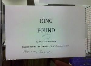 ring found