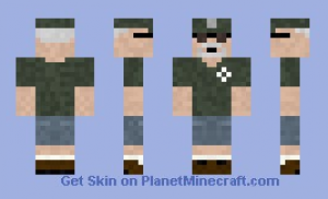 you probably thought this is minecraft skin