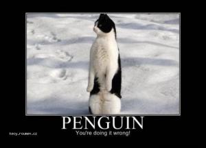 penguin wrong