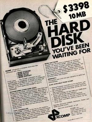 The hard disk