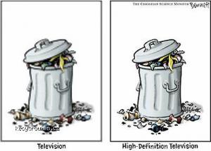 TV vs HDTV