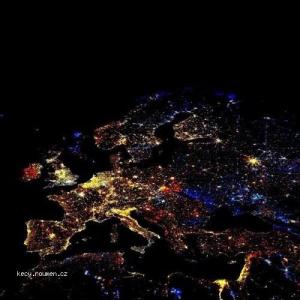 The lights of Earth at Night 