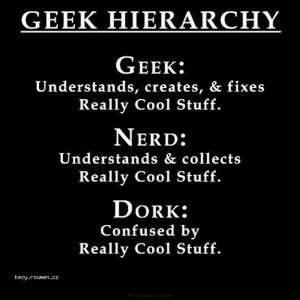 Geek Hierarchy