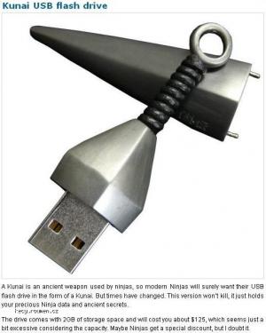ninja USB kunai