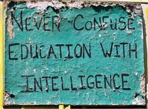 Never confuse