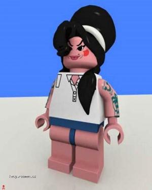 Amy Winehouse Lego indian