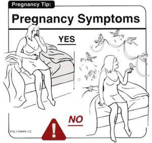 pregnancy tip symptoms