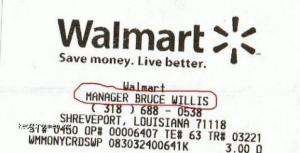 Manager Bruce Willis