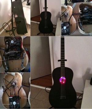 PC Built into a Guitar