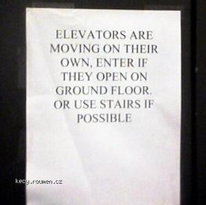 Elevator Advice 