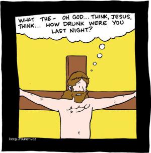 drunk Jesus