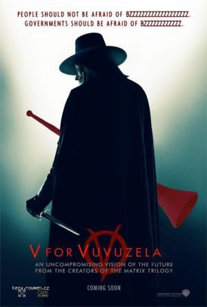v for vuvuzela