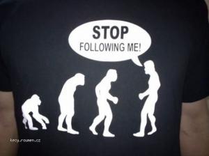 stop following