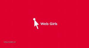 Web Girls  creative logo
