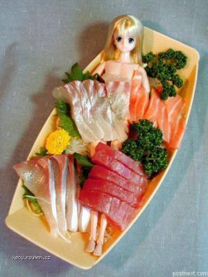 barbie sushi