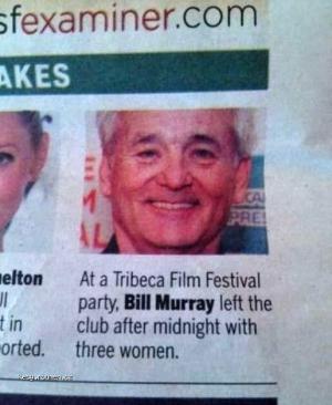 Bill Murray Is The Man