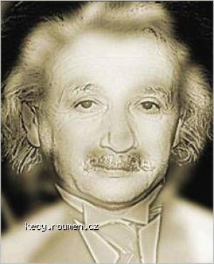 Einstein z blizkaMonroe z dalky