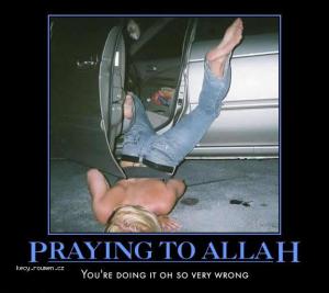 Praying to Allah