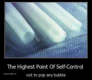 The highest point of selfcontrol