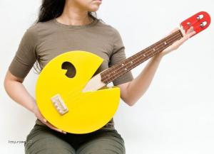 Paculele  Pac Man ukulele