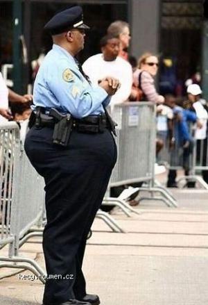 Fat policeman