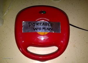 Portable woman