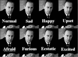 Putin emotion