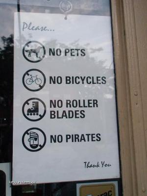 no pirates