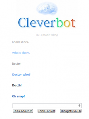 cleverbotdoctorwhoexactly