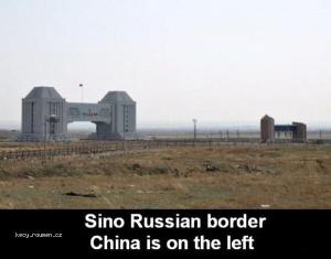 Sino Russian border