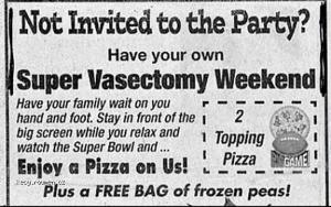 Super Vasectomy Weekend