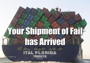 shipment of FAIL