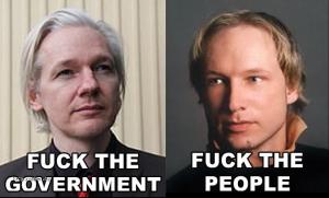 Breivik vs Assange