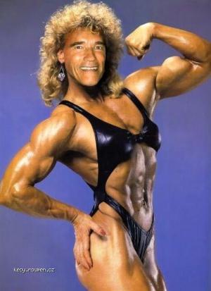 funny gender  Schwarzenegger 